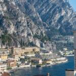 Limone am Gardasee, Gardameer, Gardasee, Kirchturm, Limone, Limone al Garda, Limone sul Garda, Wasser, campanile
