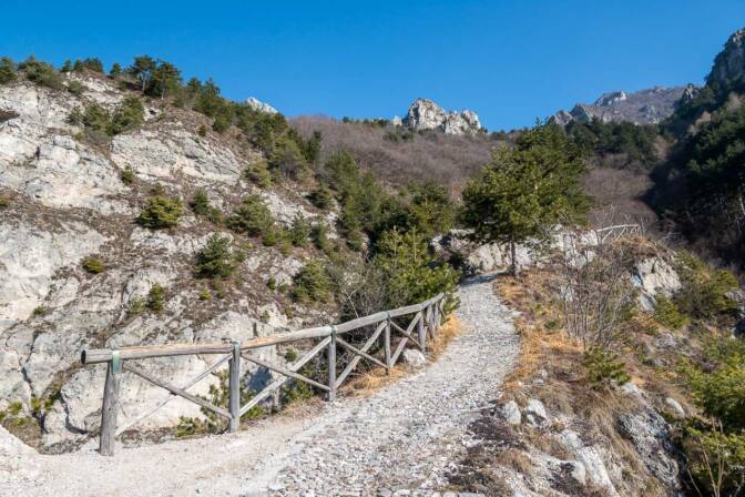 Saumpfad Sentiero Antonioli