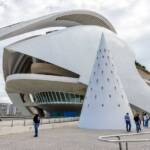 Palau de les Arts, Kulturhaus, Königin Sofia Palast der Künste, Opernhaus, Palau de les Arts, Parkplatz, Spanien, Valencia, modern