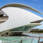 Palau de les Arts, Kulturhaus, Königin Sofia Palast der Künste, Opernhaus, Palau de les Arts, Parkplatz, Spanien, Valencia, modern