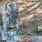 Leiferer Höhenweg, Holz, Leiferer Höhenweg, Skulptur, geschnitzt