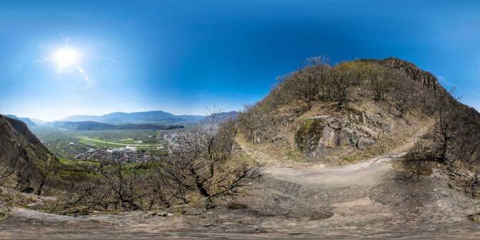 360° auf dem Leiferer Höhenweg