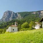 Kirchlein zu den 14 Nothelfern in Gaid/Eppan, Appiano, Eppan, Eppan an der Weinstraße, Gaid, Gotteshaus, Kirche, Kirchlein zu den 14 Nothelfern, S. Michele, St. Michael, chiesa, church