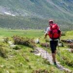 Wanderer auf der Hirzer Alm, Andreas, Trekking, Wanderer, wandern