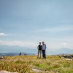 Wanderung Rittner Horn Sarner Scharte, Anni, Dietmar, Sarner Scharte