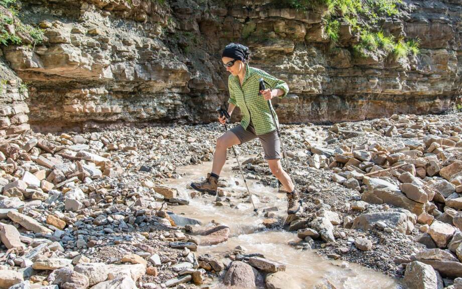 Wandern duch den Bletterbach