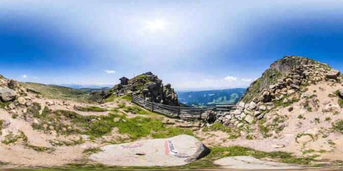 Beim Biwak am Schartl unter der Sarner Scharte