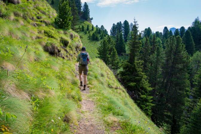 wandern im Val San Nicolò
