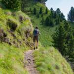 wandern im Val San Nicolò, Anni, Pfad, Steig, Val San Nicolò, Wanderweg, path, sentiero, wandern