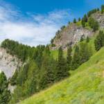 Pfeiler Maerins im Val San Nicolo, Maerins, Steig, Val San Nicolò, steil