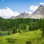 Bergsee Lauscèl, Bergsee, Forc dal Pief, Lauscèl, Val San Nicolò