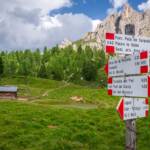 Am Pass Forc dal Pief, Forc dal Pief, Val San Nicolò