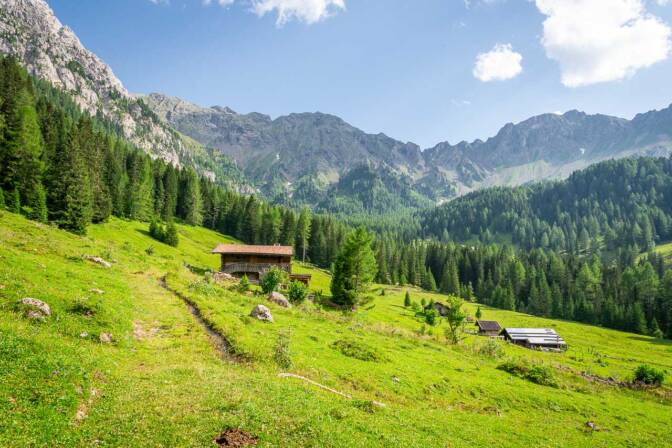 Baita Monzoni im Valle dei Monzoni