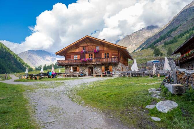 Eishof Alm im Pfossental