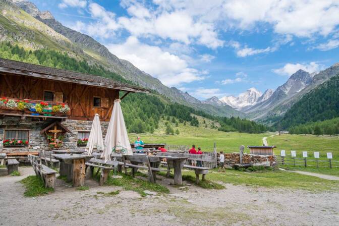 Wieder beim Eishof auf der Eishof-Alm