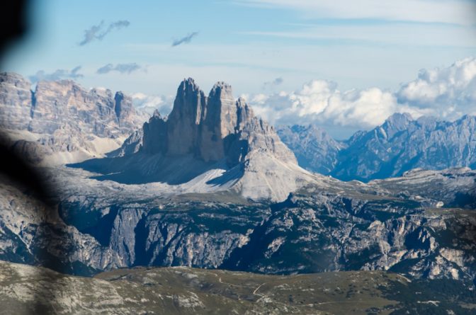 Dolomiten Rundflug - Die Drei Zinnen