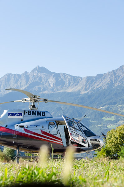 Dolomiten Rundflug-Hubschrauber Ecureuil AS 350 B3+