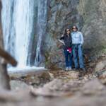 Anni und Dietmar in der Rastenbachklamm beim Wasserfall, Anni, Dietmar, Rastenbachklamm, Wasser, Wasserfall