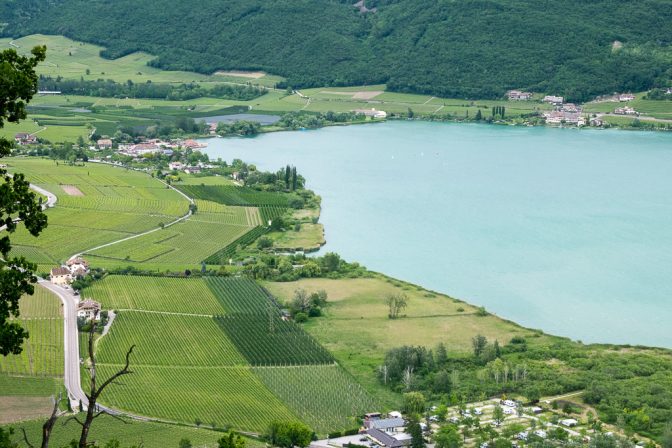 Blick auf den Kalterer See