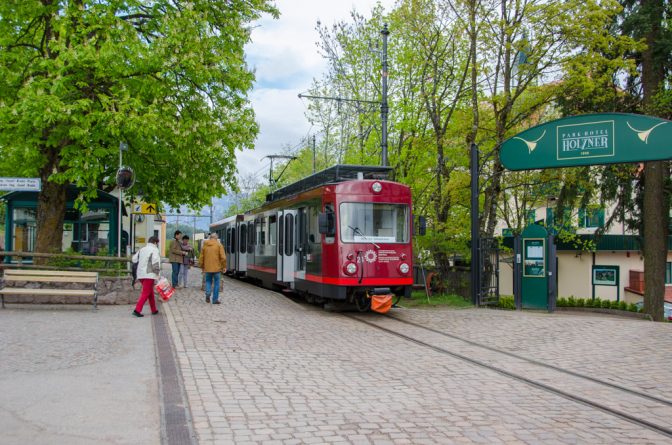 Rittnerbahn in Oberbozen