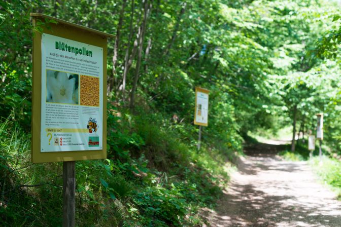 Kastelazpromenade Bienenstand