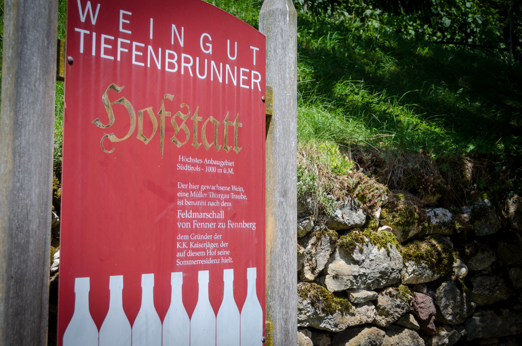 Weingut Tiefenbrunner - Hofstatt