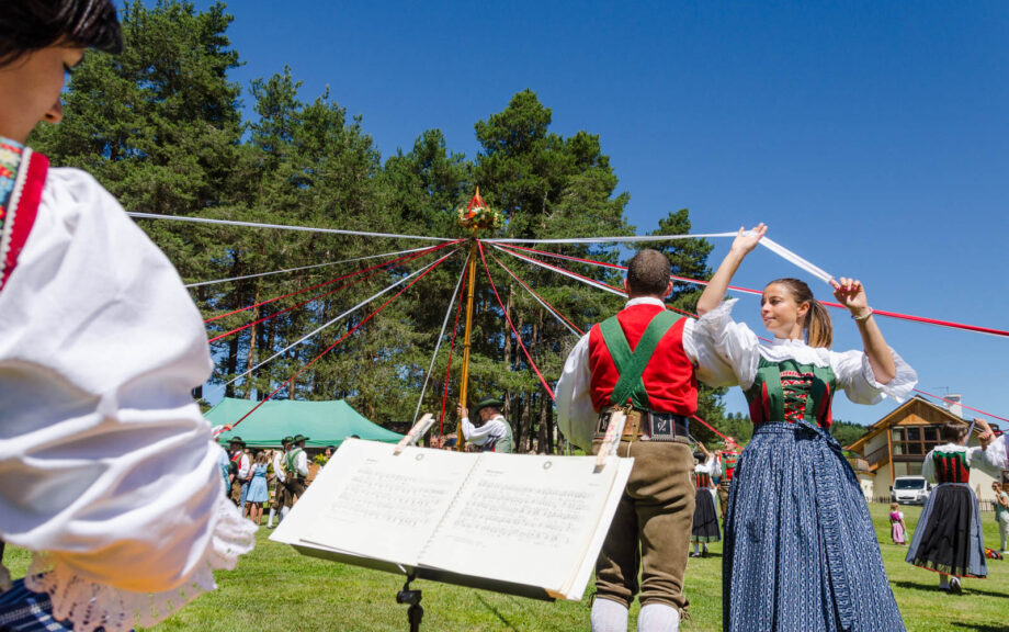 Bandltanz Volkstanzgruppe Deutschnofen