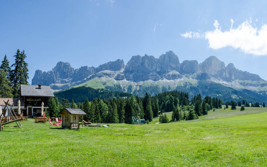 Heinzen Alm unterm Rosengarten