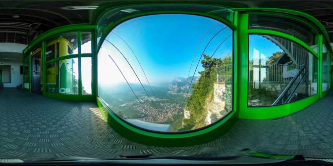 360° Bergstation Seilbahn Monte di Mezzocorona