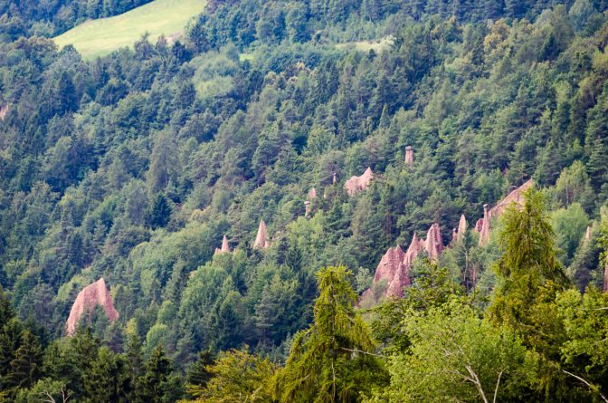 Erdpyramiden in Oberbozen