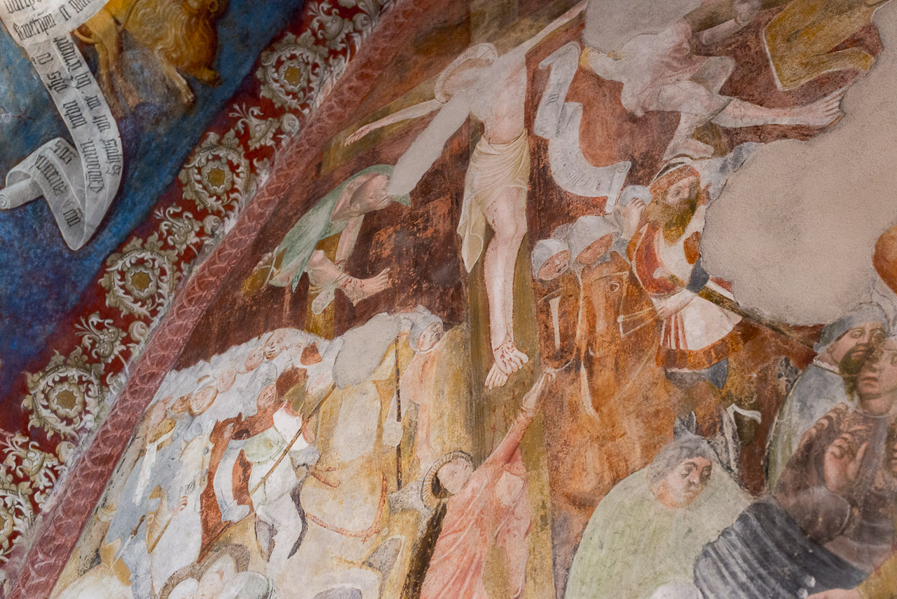 Fresken im St. Jakob Kirchlein