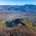 Blick vom 6er Steig auf Tramin