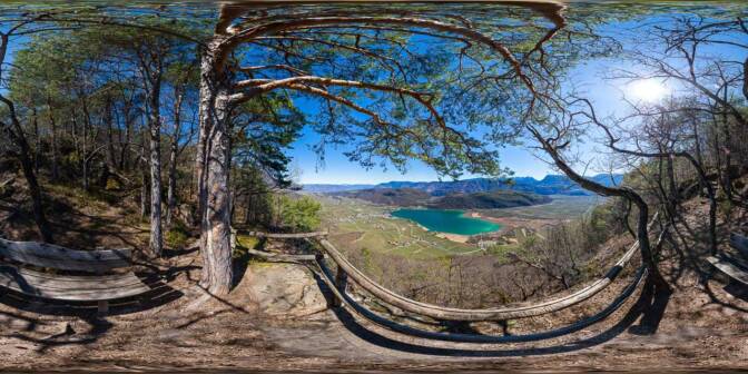 360° über dem Kalterer See