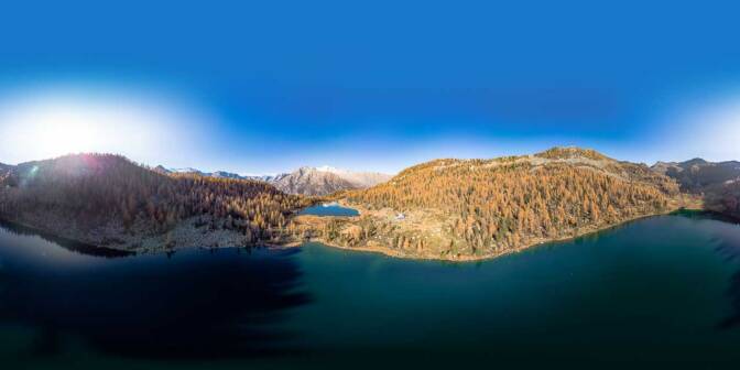 Lago di Garzone und Lago di San Giulian