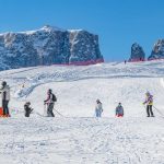 Schlern, Schnee, Seiser Alm, Ski fahren, Winter