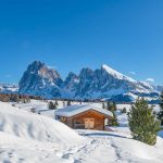 Langkofel, Plattkofel, Schnee, Seiser Alm, Winter