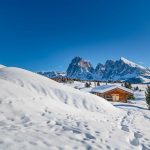 Langkofel, Plattkofel, Schnee, Seiser Alm, Winter