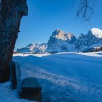 Langkofel, Plattkofel, Schnee, Seiser Alm, Winter