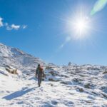 Bergsteigen, Gürtelwand, Karlscharte, Schnee, Schneeberger Weißen, Sonne, Tiroler Höhenweg