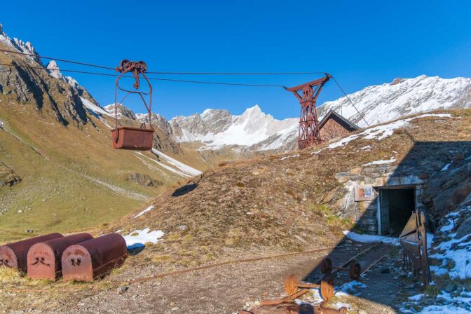 Eingang zum Martinstollen