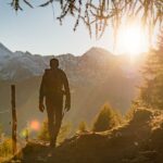 Abendsonne, Sonne, wandern