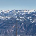 Catinaccio, Gipfelkreuz, Rosengarten, Rosengartengruppe, Schwarzer Kopf, Winter, inverno, weiße Jahreszeit, winter