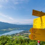Kathrin’s Buschenschank, Ossiacher See, Wegweiser