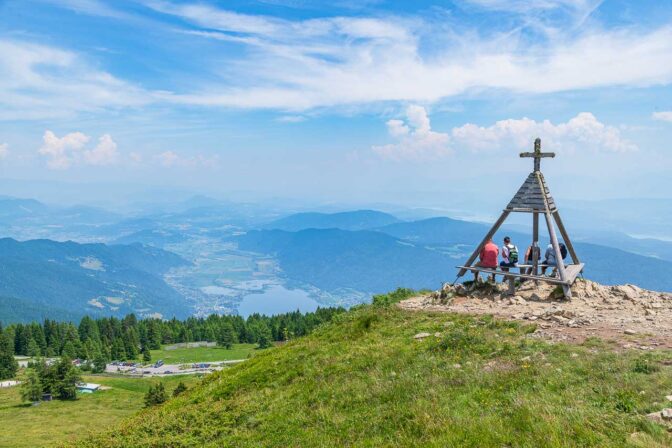 Das Wetterkreuz auf der Gerlitzen Alpe