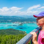 Anna, Ausblick Aussichtsturm Pyramindenkogel, Wörthersee