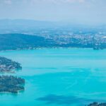 Ausblick Aussichtsturm Pyramindenkogel, Klagenfurt, Wörthersee