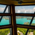 Ausblick Aussichtsturm Pyramindenkogel, Wörthersee
