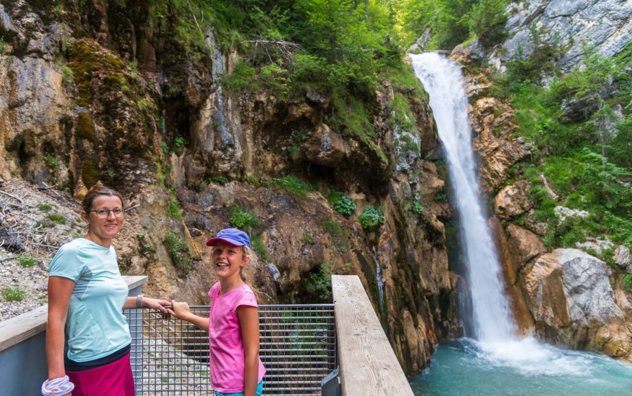Anna, Anni, Loiblbach, Tschaukofal, Tscheppaschlucht, Wasserfall