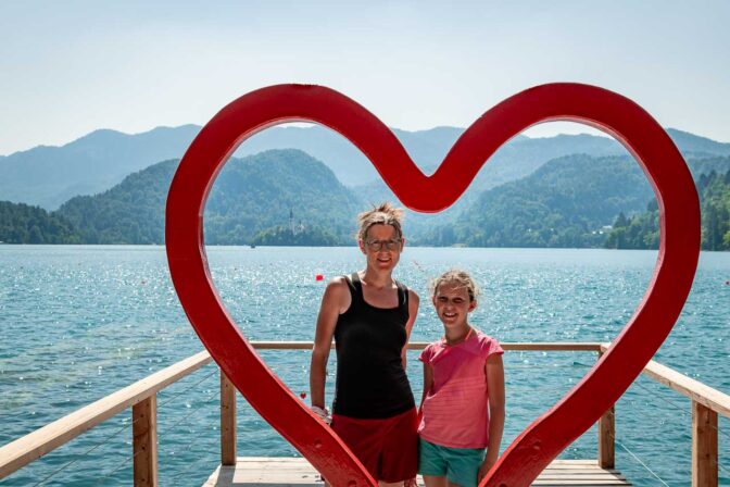 Anna, Anni, Bled, Herz, Slowenien