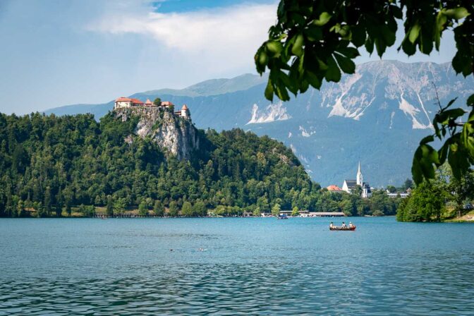 Bled, Burg Bled, Slowenien